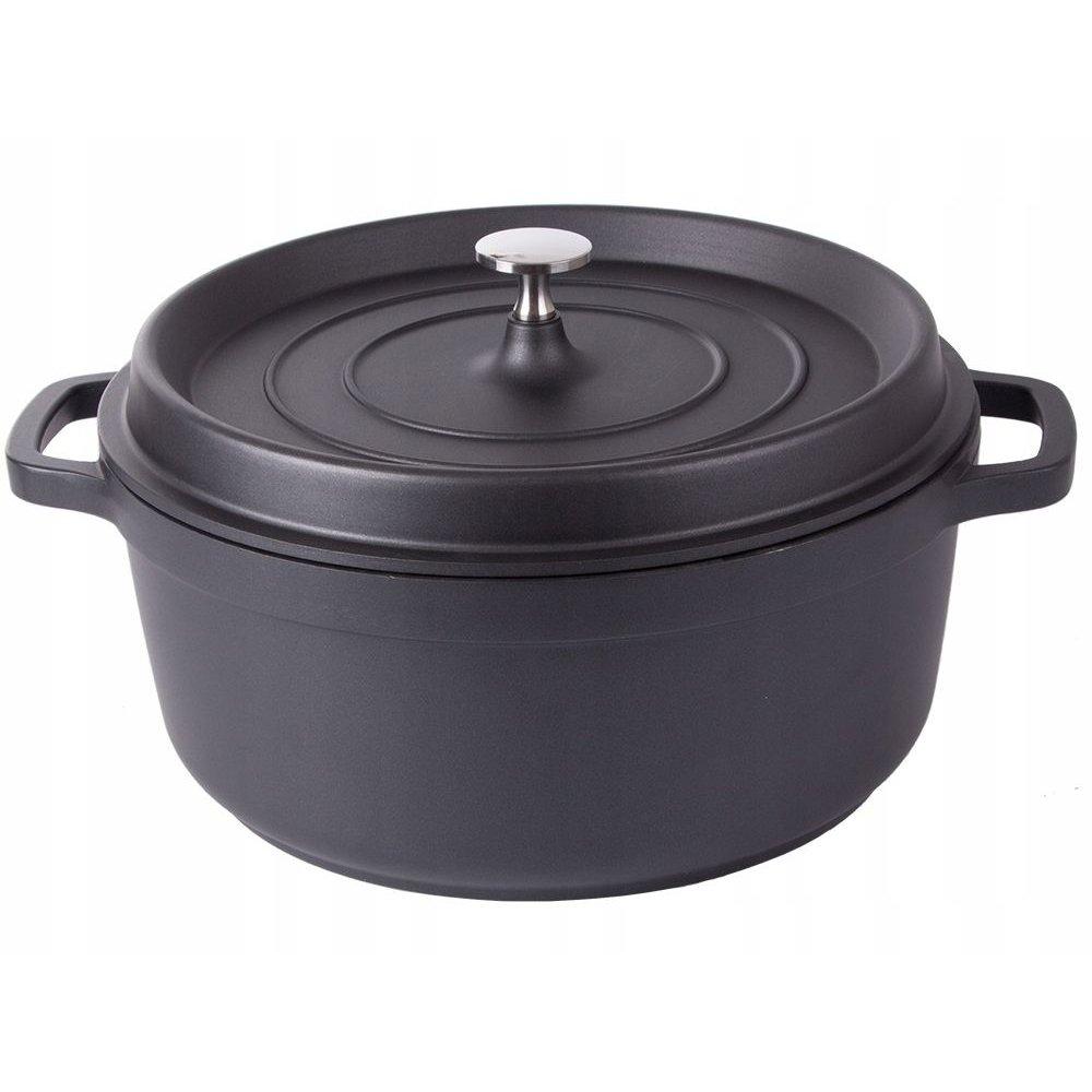 Northio Eintopf mit Deckel - Aluminium - 6,6 l
