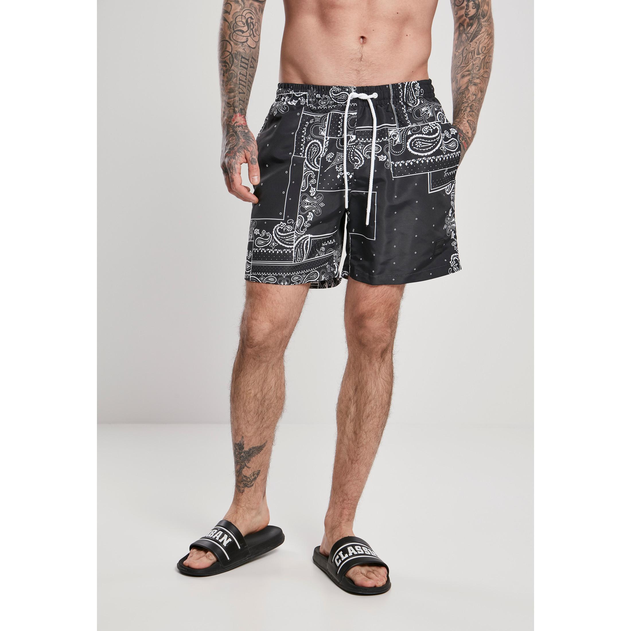 URBAN CLASSICS badehose urban cassics pattern