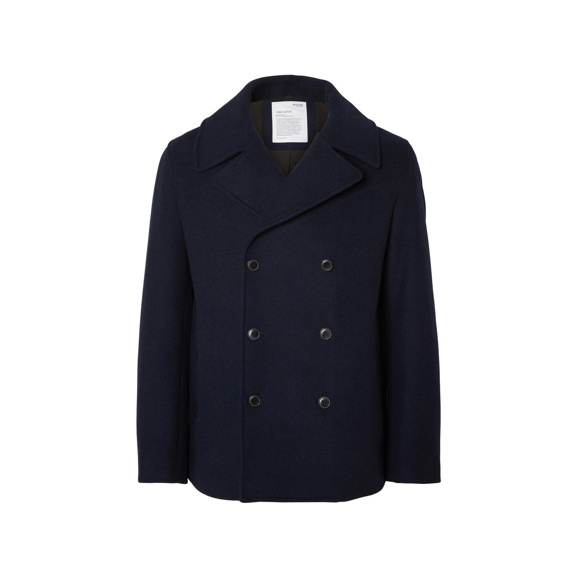 SELECTED SLHArchive Wool Peacoat