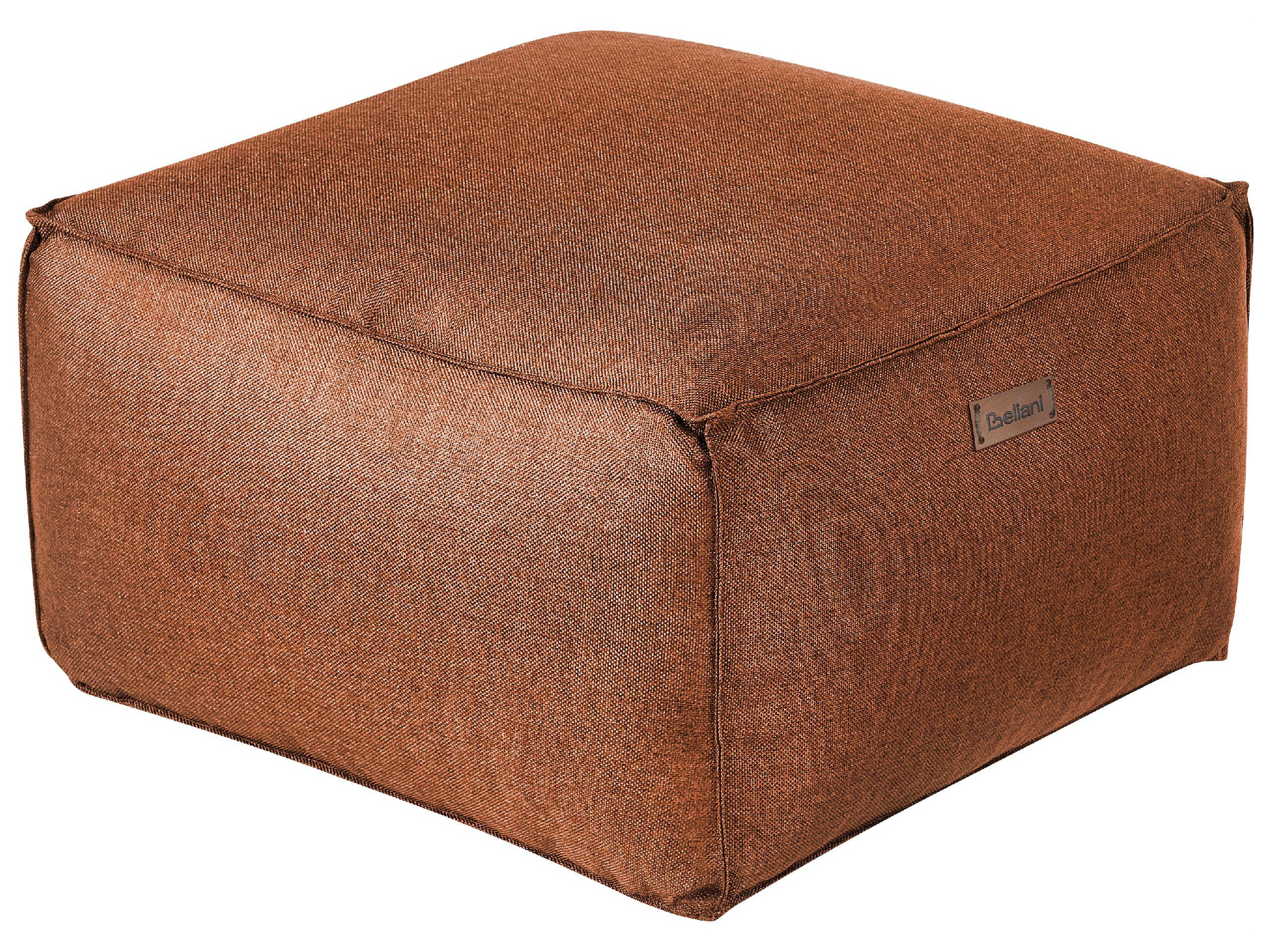 Beliani Pouf aus Polyester Modern MUKKI