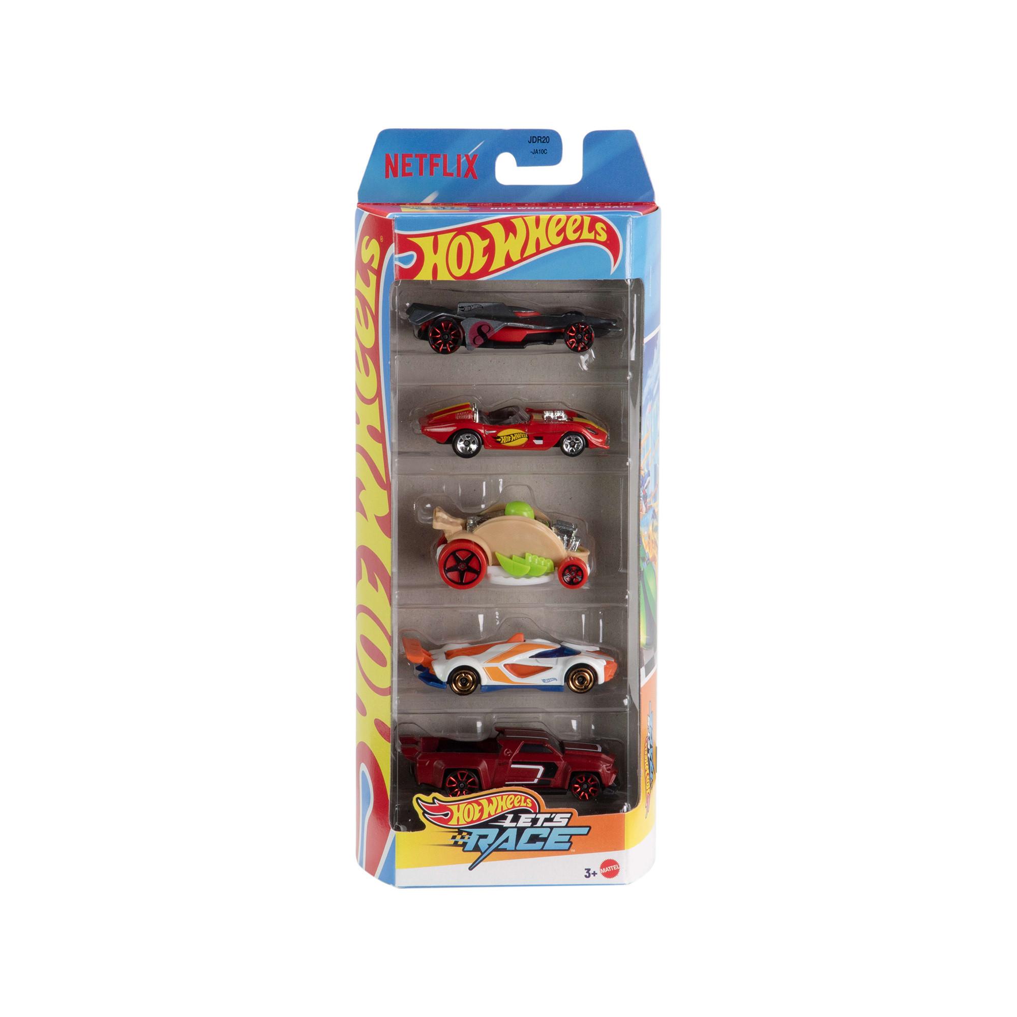 Hot Wheels Let's Race 5er Pack