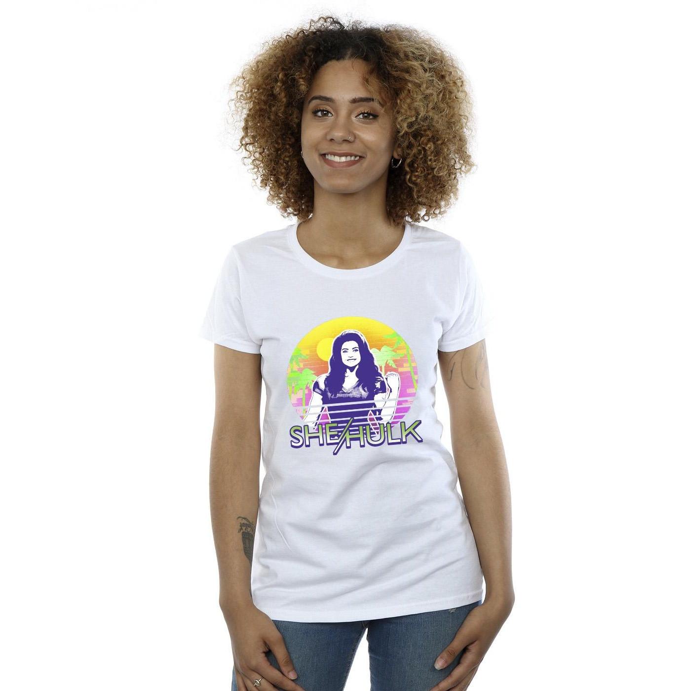 MARVEL SheHulk Attorney At Law Sunset Smile T-Shirt
