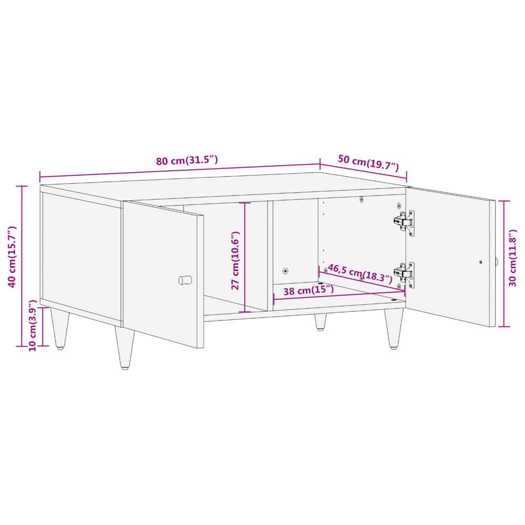 VidaXL Couchtisch holz