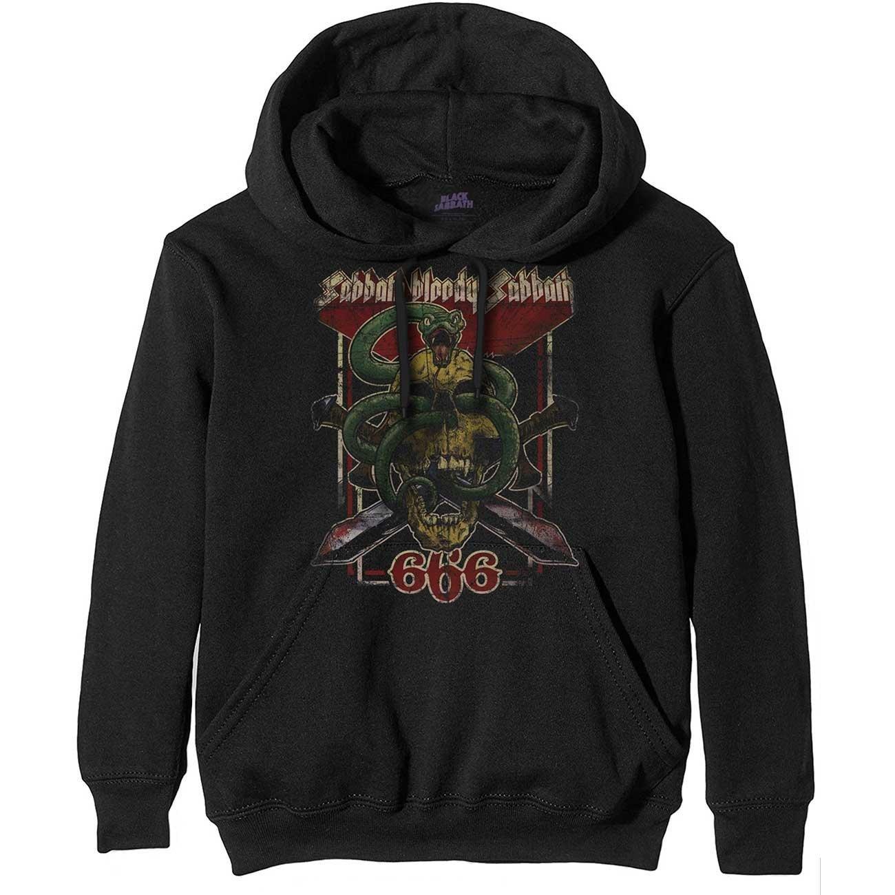 Black Sabbath Bloody Hoodie zum Überziehen