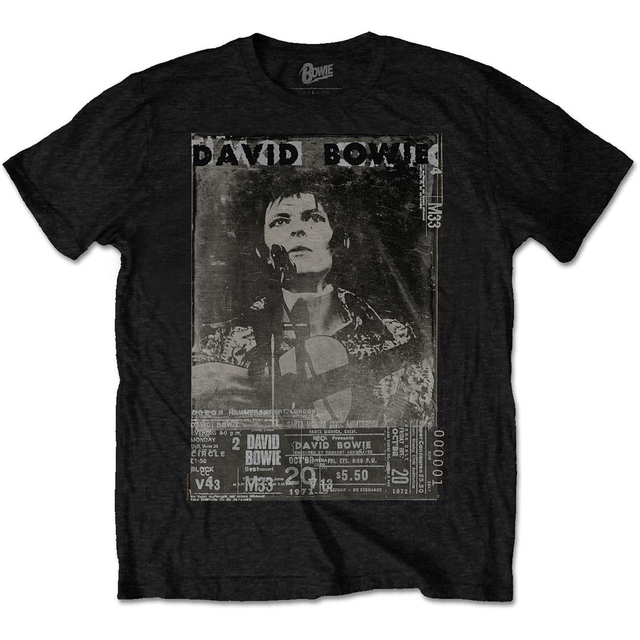 David Bowie Ziggy Print Regular Fit T-Shirt