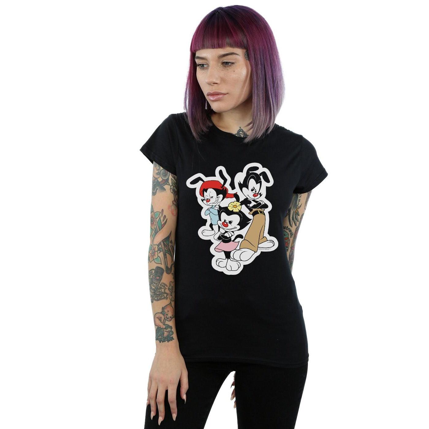 Animaniacs Wakko Yakko and Dot bedrucktes T-Shirt
