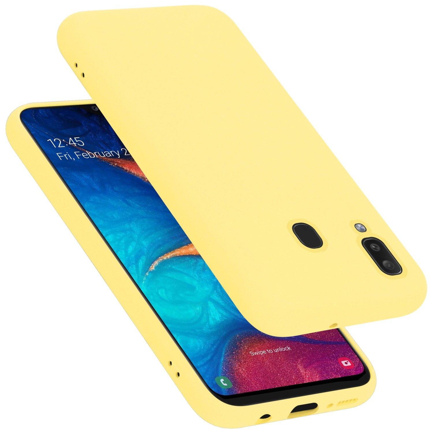 Cadorabo Hülle für Samsung Galaxy A20 / A30 / M10s TPU Silikon Liquid