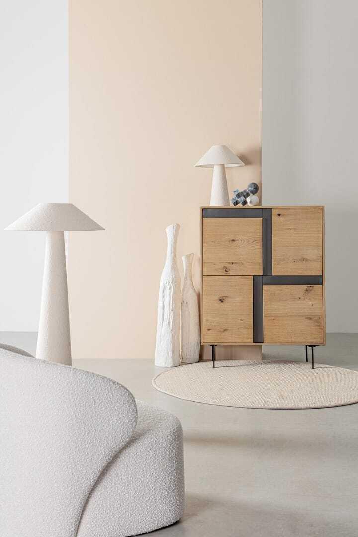 mutoni Kommode Stanwood natur 90x40x120