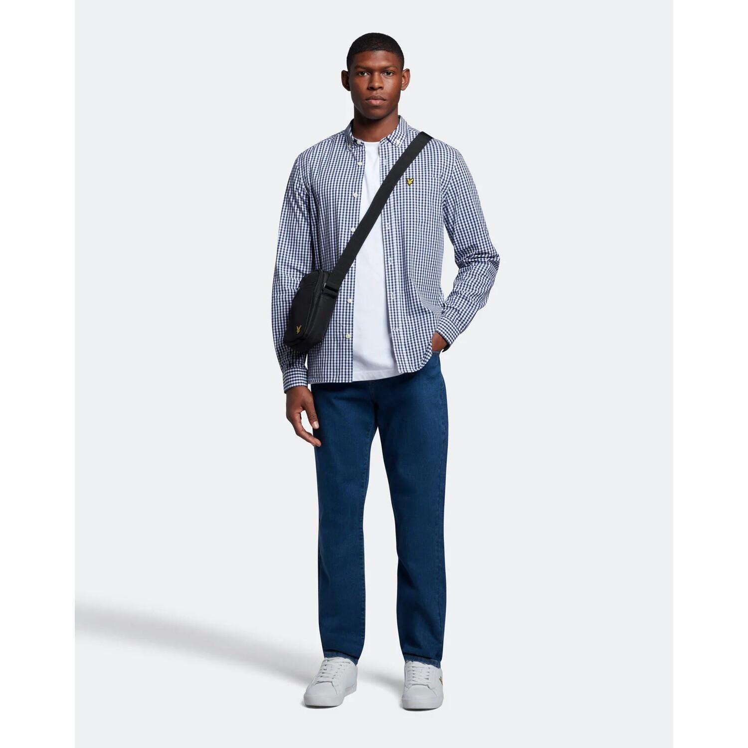 LYLE & SCOTT Slim Gingham Slim Fit Hemd