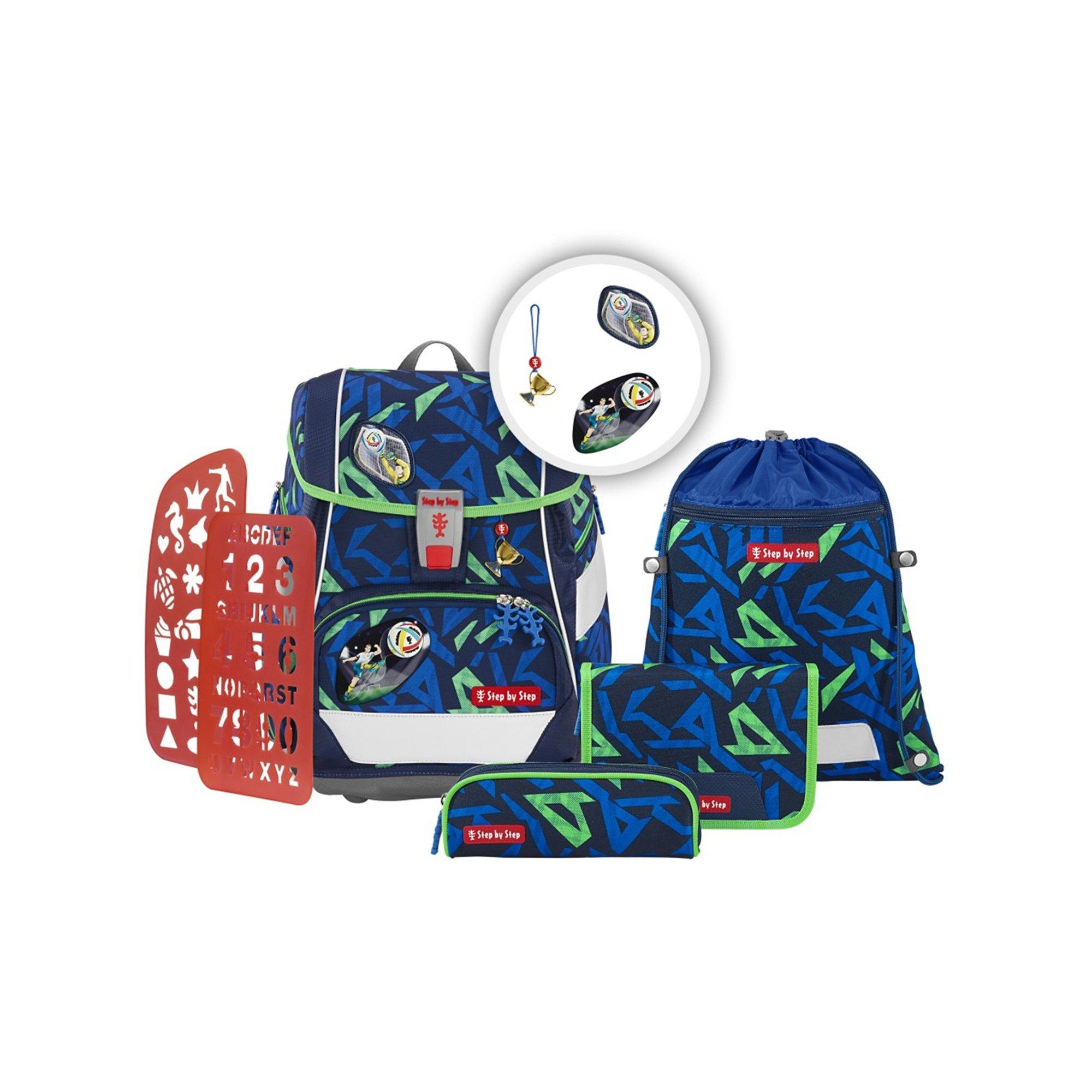Step by Step Schulrucksack-Set, 6-teilig Soccer Ben
