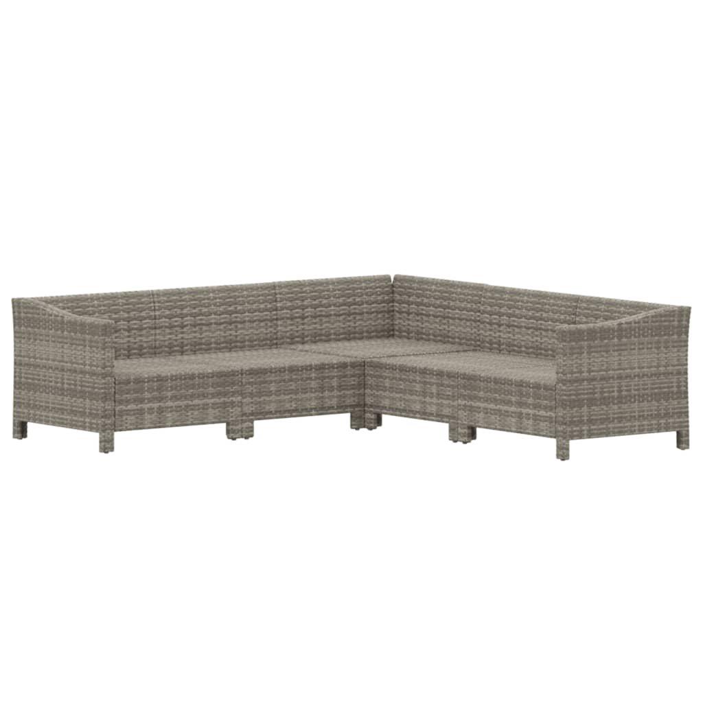VidaXL Garten lounge set poly-rattan