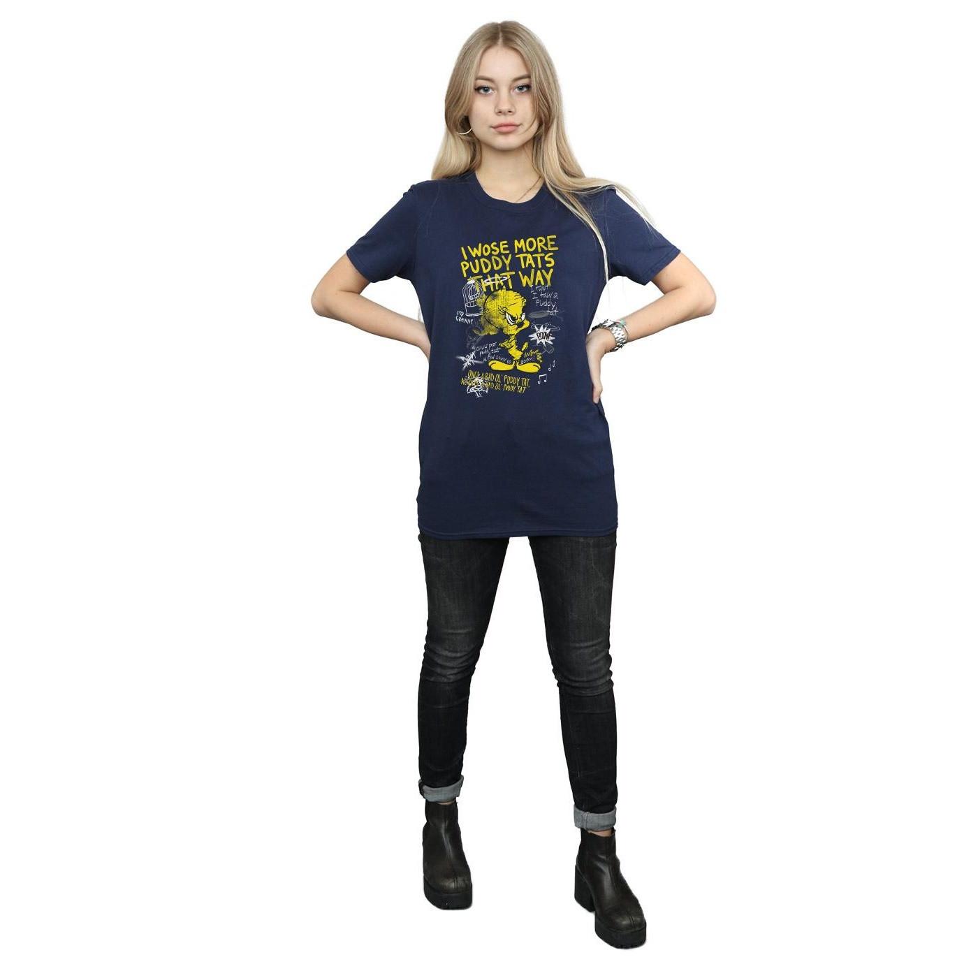 LOONEY TUNES Tweety Pie More Puddy Tats T-Shirt