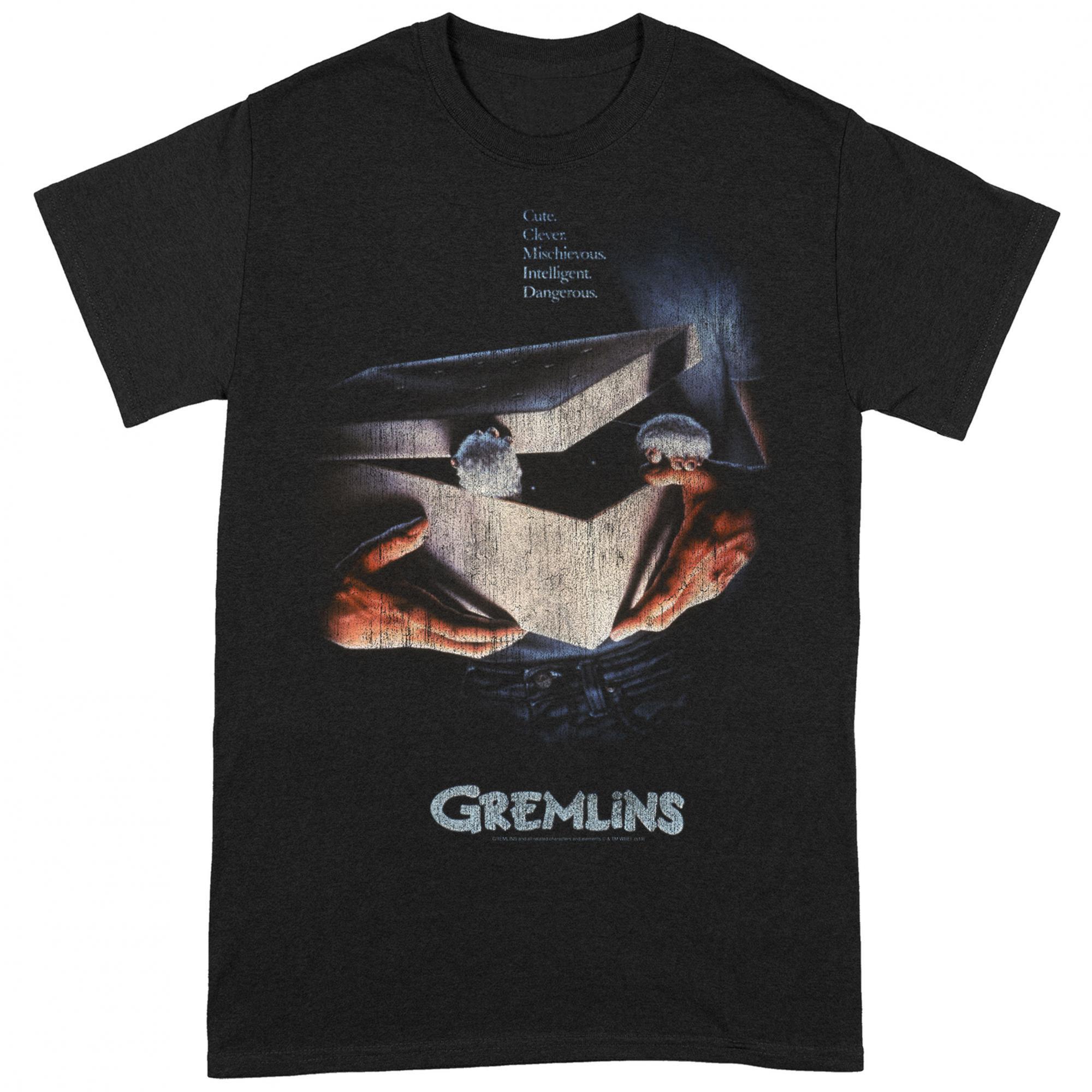 Gremlins Gizmo Grafik-Print T-Shirt