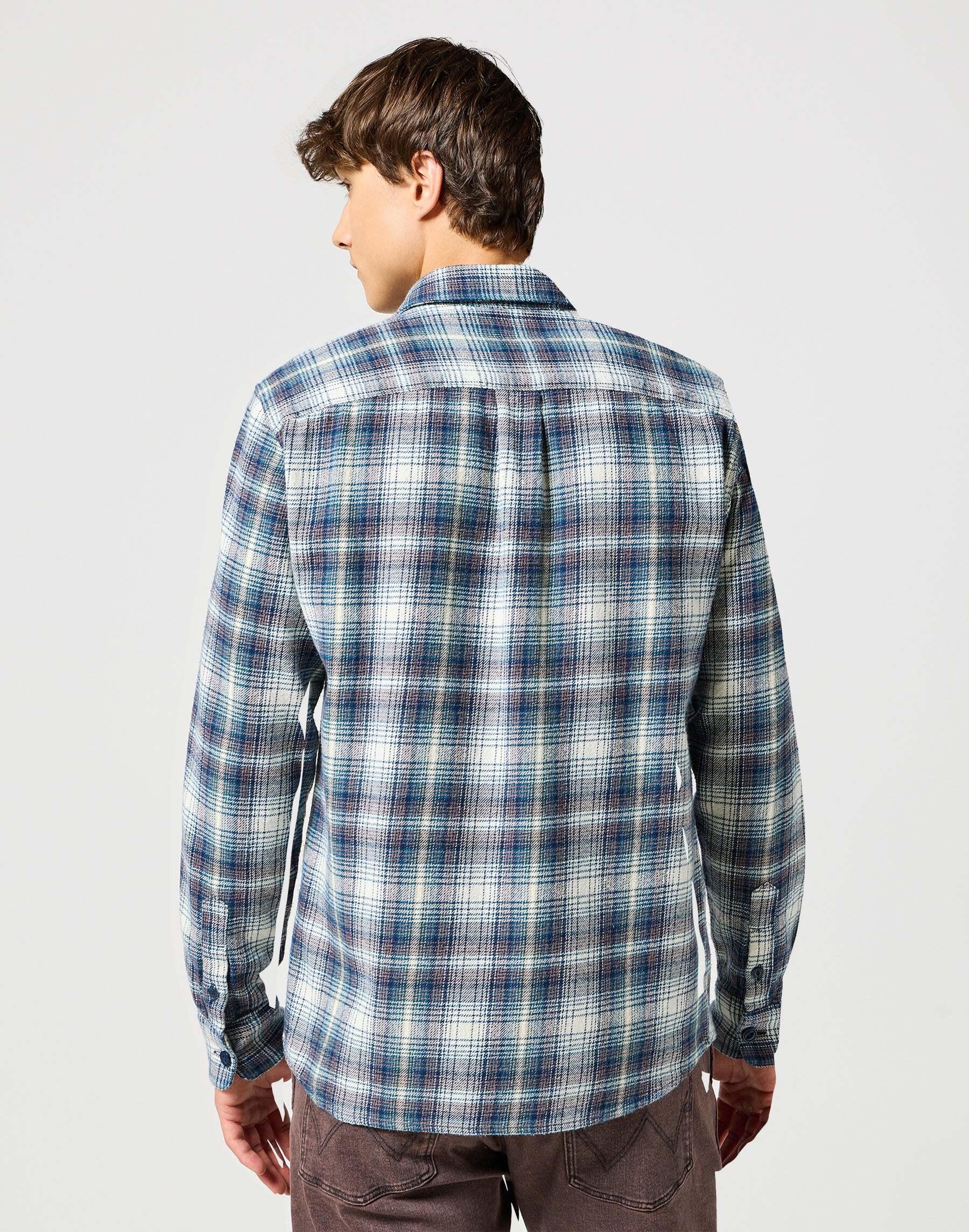 Wrangler Two Pocket Langarmhemd