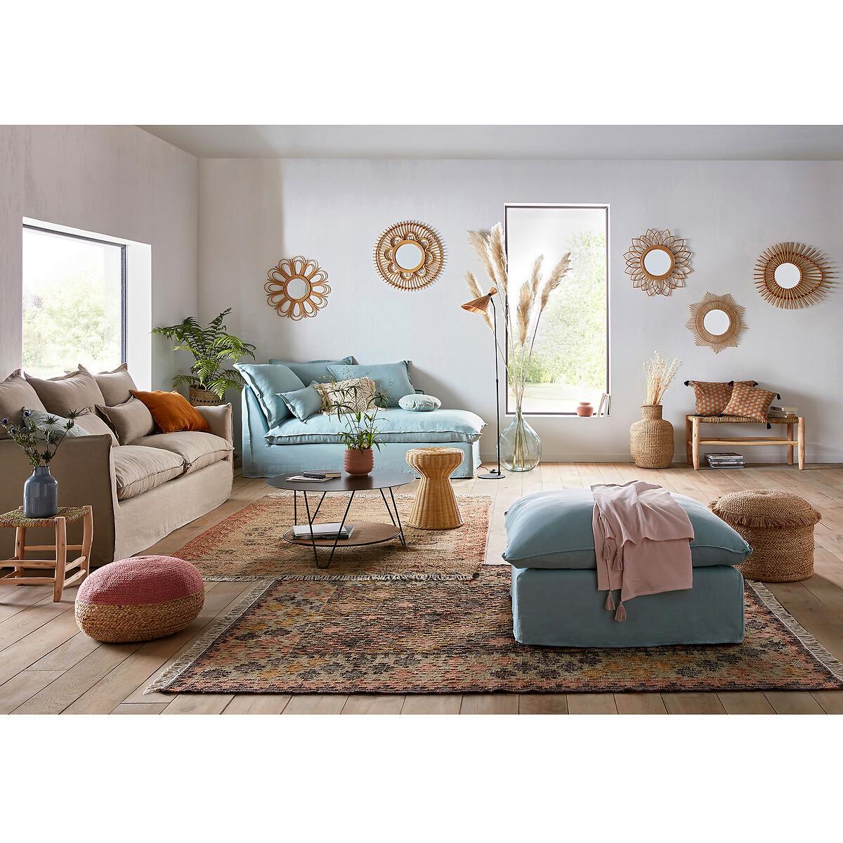 La Redoute Intérieurs Zweifarbiger Hocker Popayan