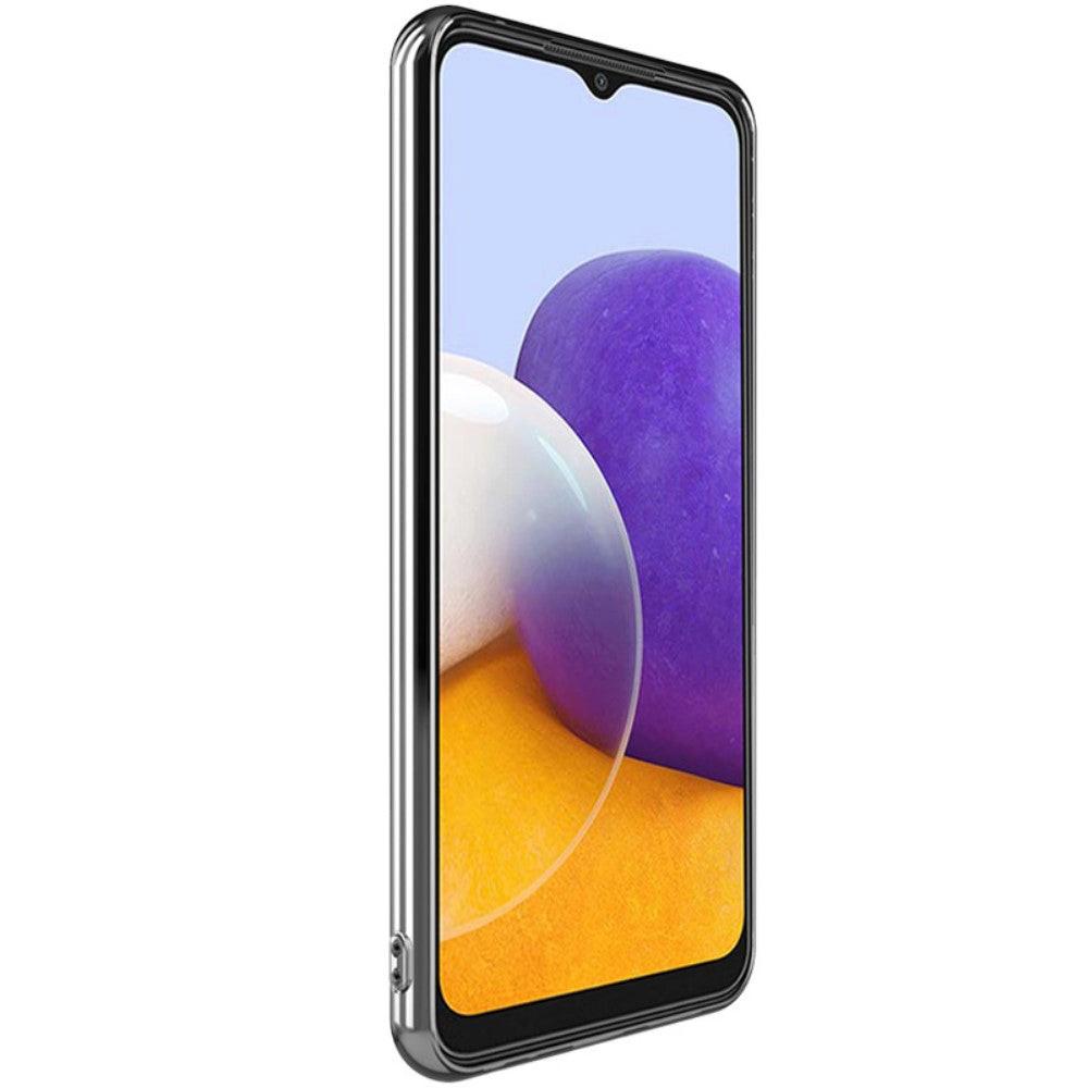 Imak Galaxy A22 4G - Imak Ux5 Silikon Case Transparent