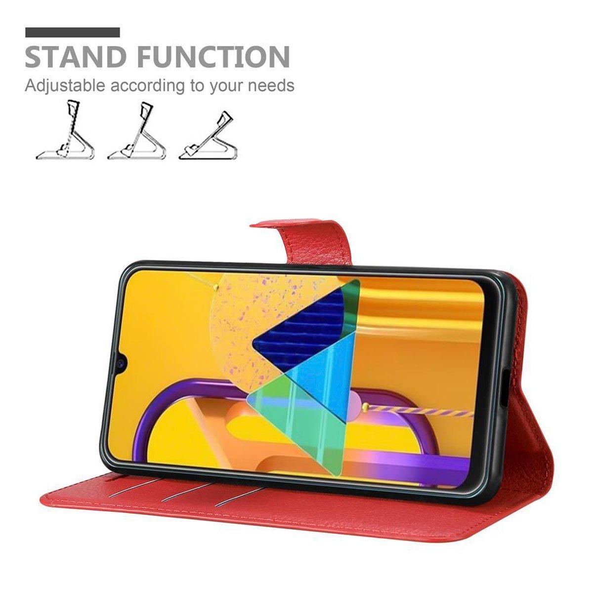 Cadorabo Hülle für Samsung Galaxy M21 / M30s Standfunktion, Kartenfach
