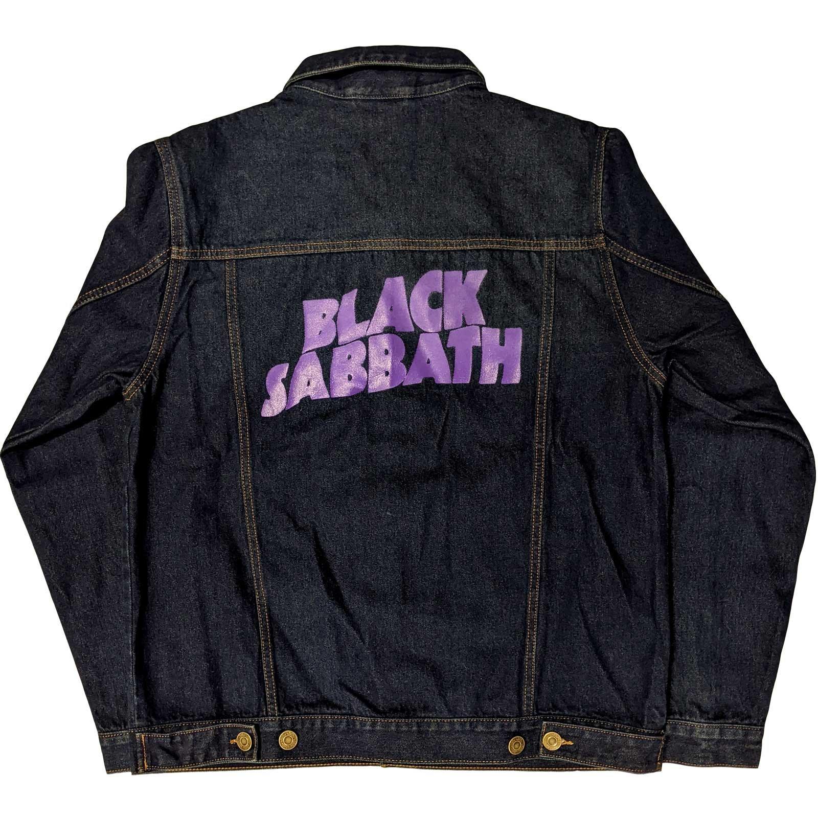Black Sabbath Jeansjacke Logo