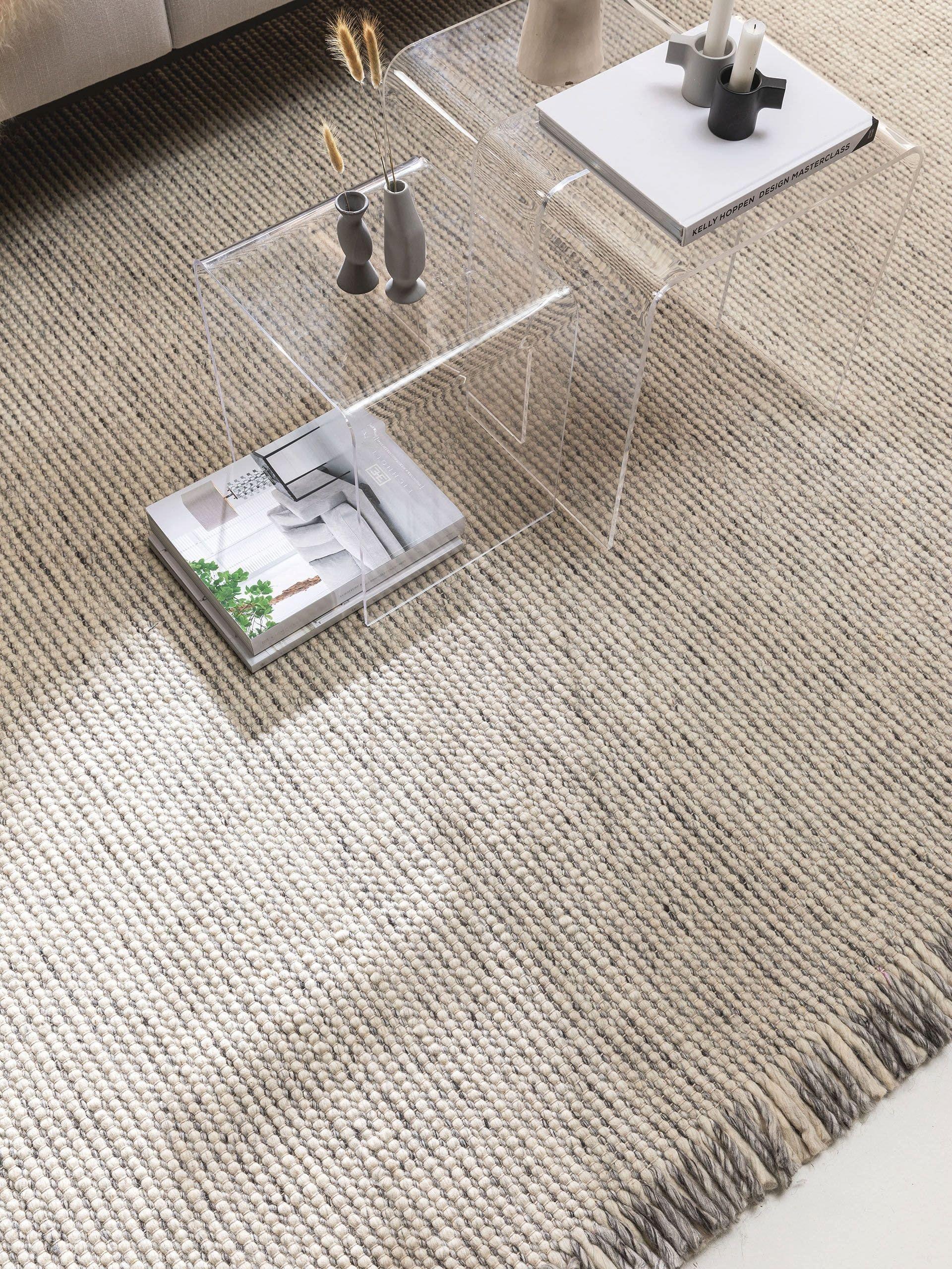 Benuta Wollteppich Mary Ivory Hell