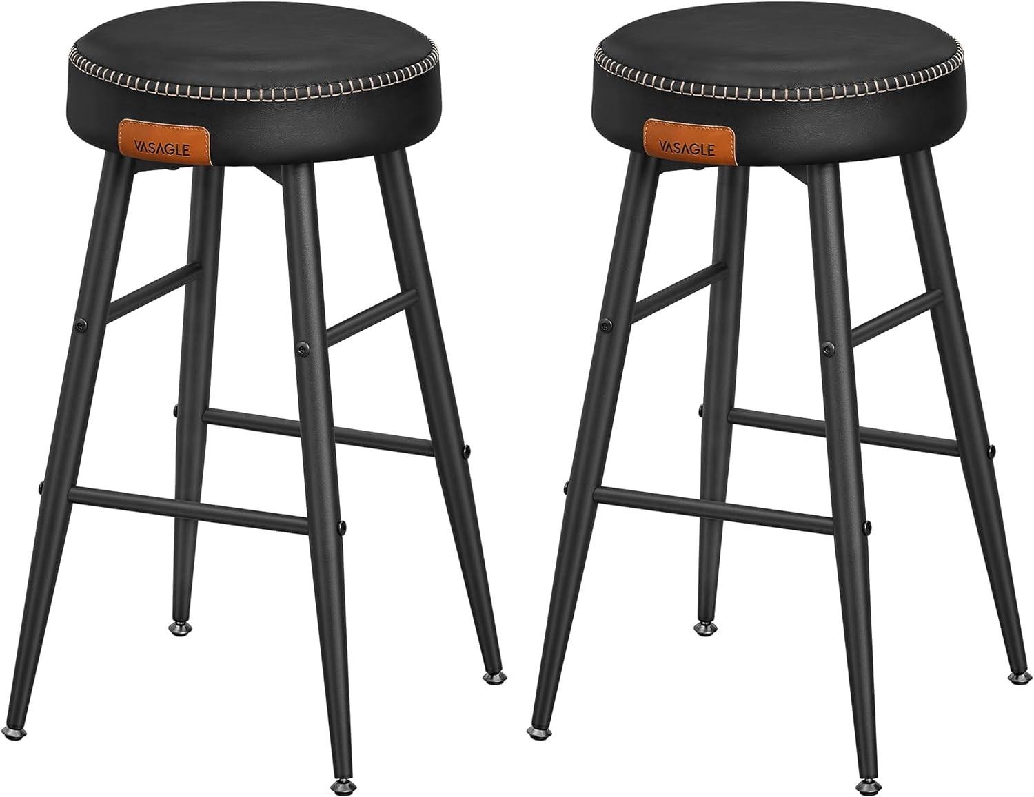 Pricenet Modernee Barhocker – 2er-Set, bequem und stilvoll