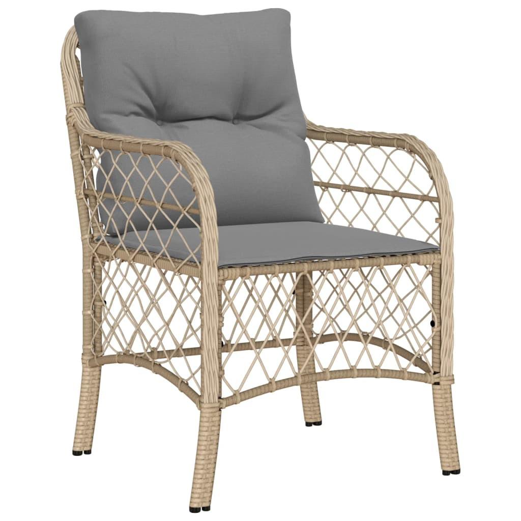 VidaXL Garten essgruppe poly-rattan