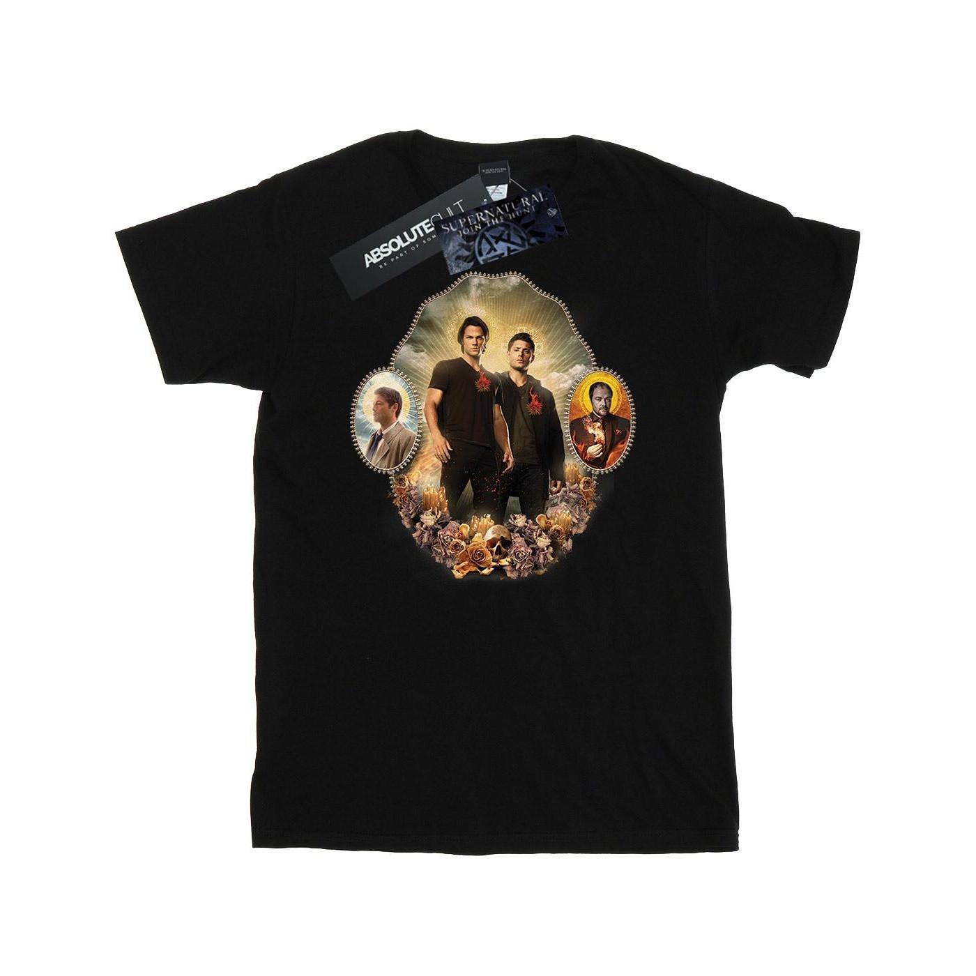 Supernatural Floral Frame T-Shirt