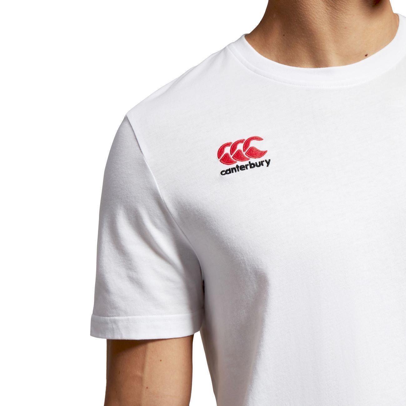 Canterbury Kleines Logo Baumwoll T-Shirt