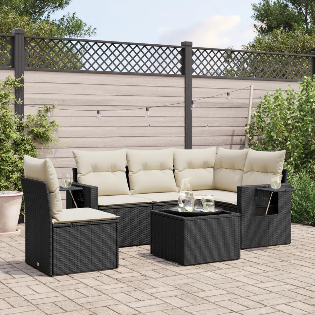 VidaXL Garten sofagarnitur poly-rattan