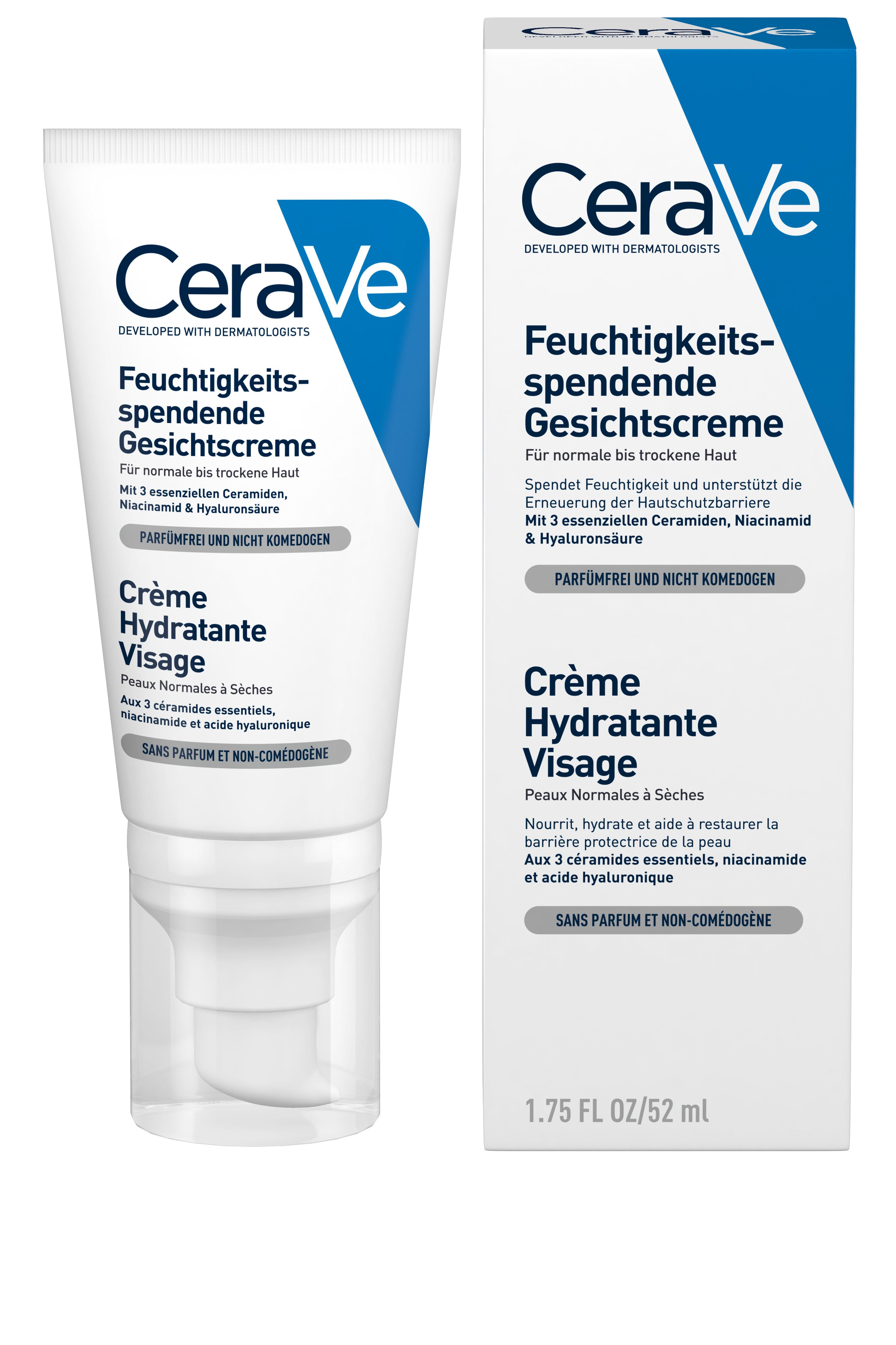 CeraVe Feuchtigkeitsspendende Gesichtscreme