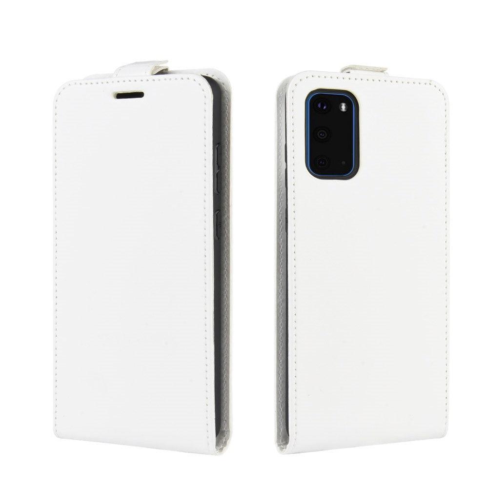 Cover-Discount Galaxy S20 - Klassisches Leder Flip Case Vertikal