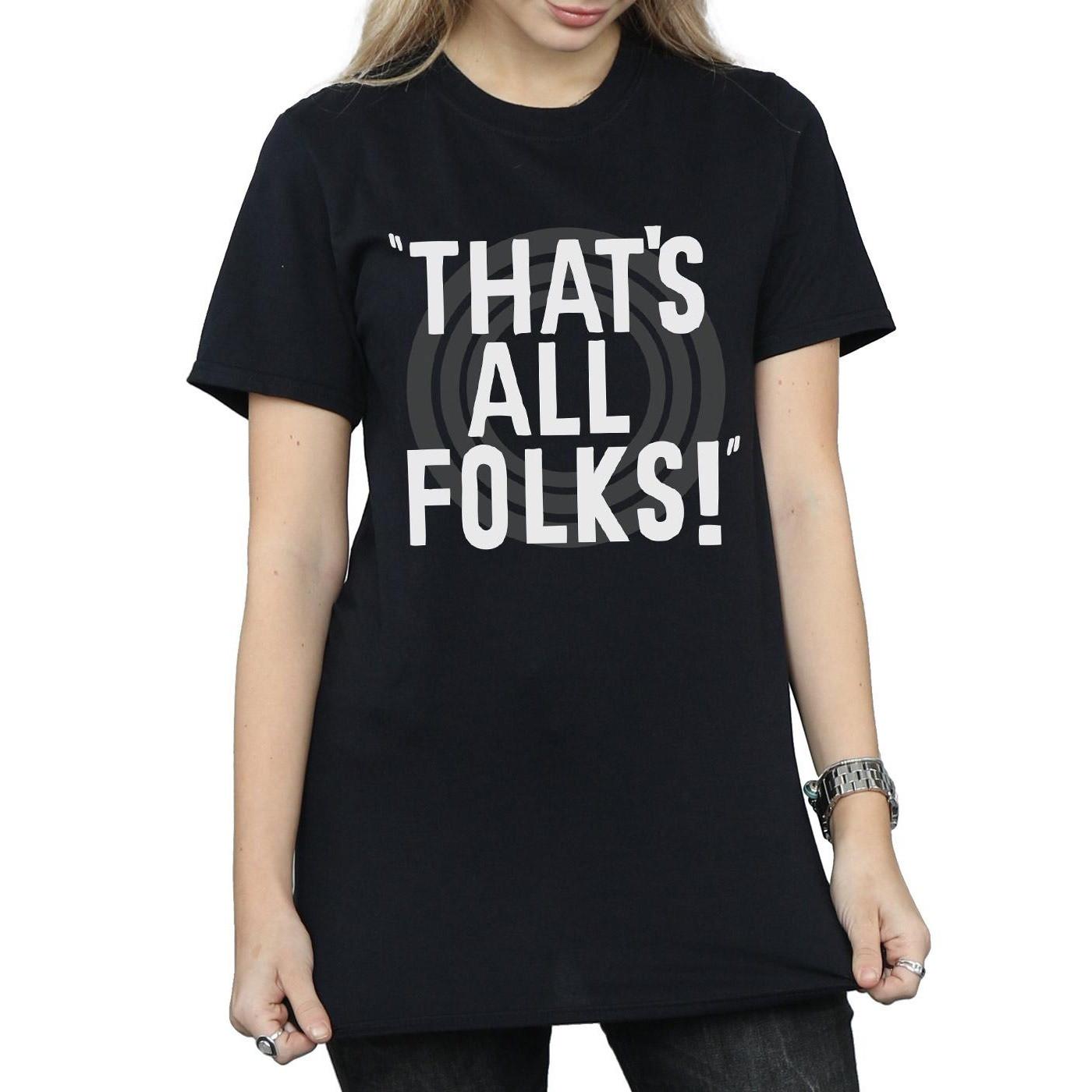 LOONEY TUNES That's All Folks T-Shirt