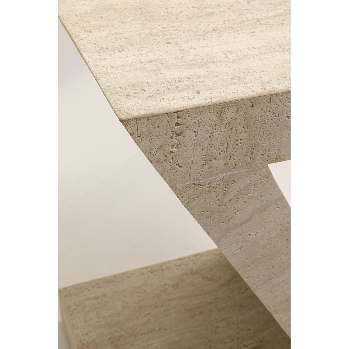 KARE Design Beistelltisch Luxury Z travertin 60