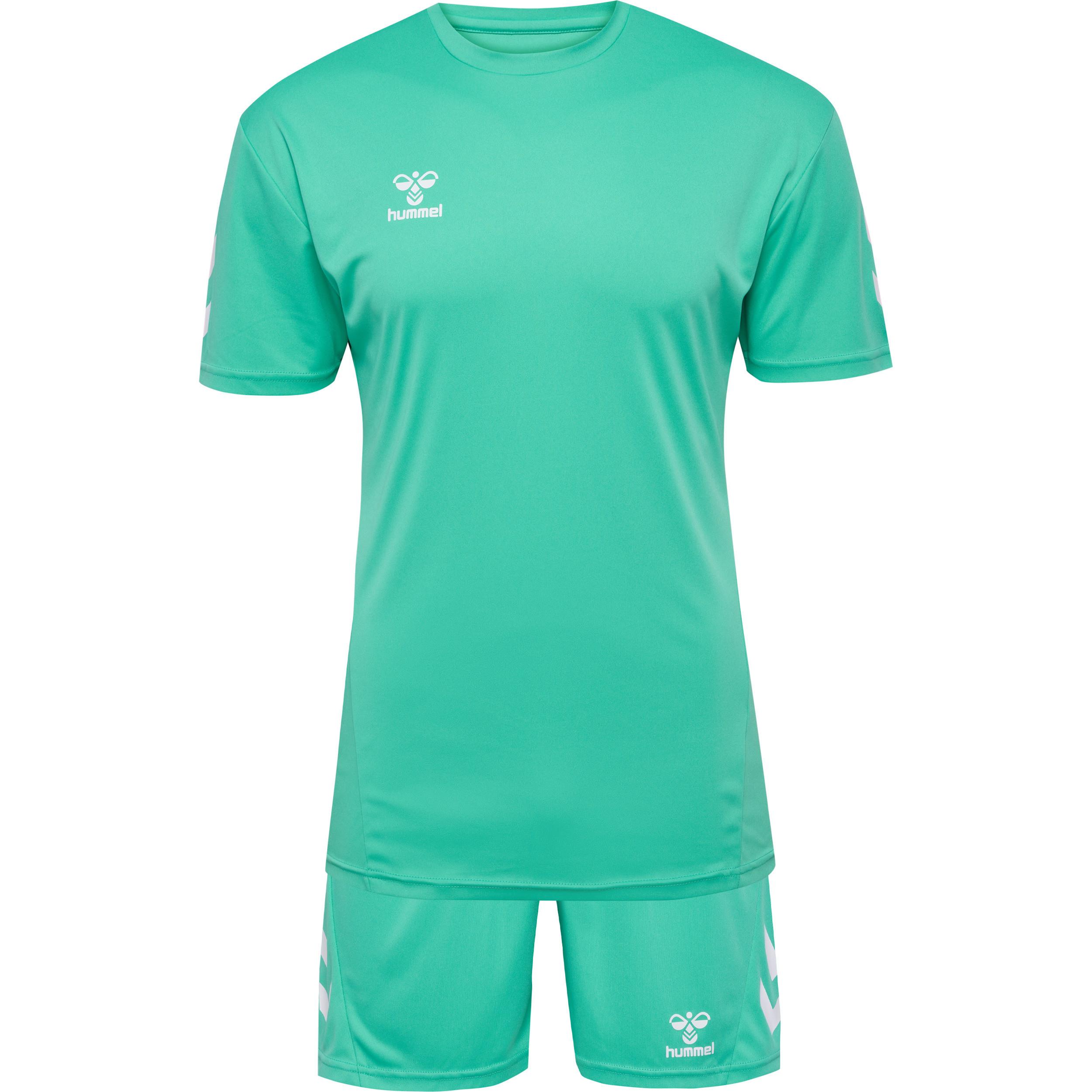 Hummel set aus t-shirt + shorts humme ogo