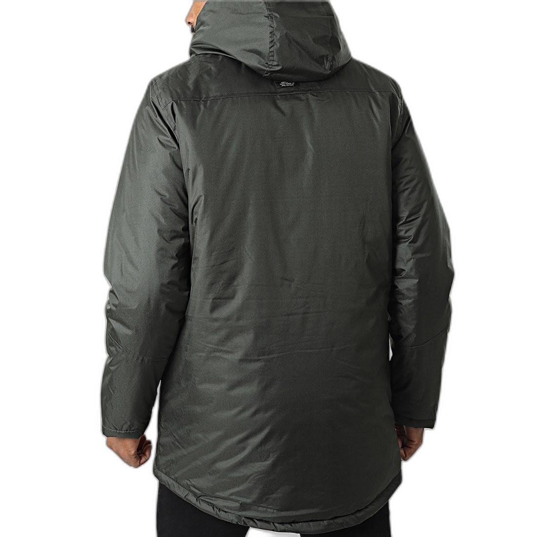 Blend daunenjacke mit kapuze, damen