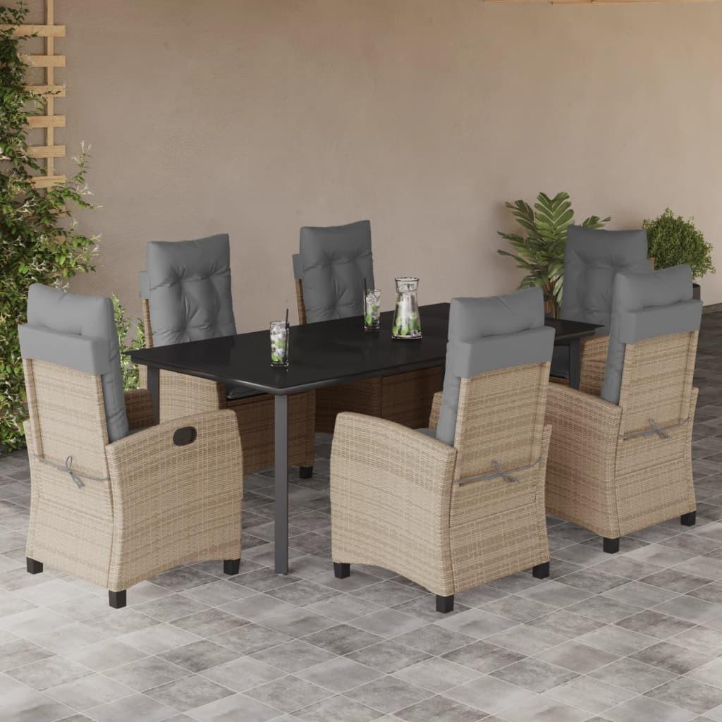 VidaXL Garten essgruppe poly-rattan