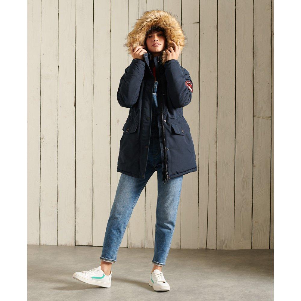 Superdry parka für damen everest