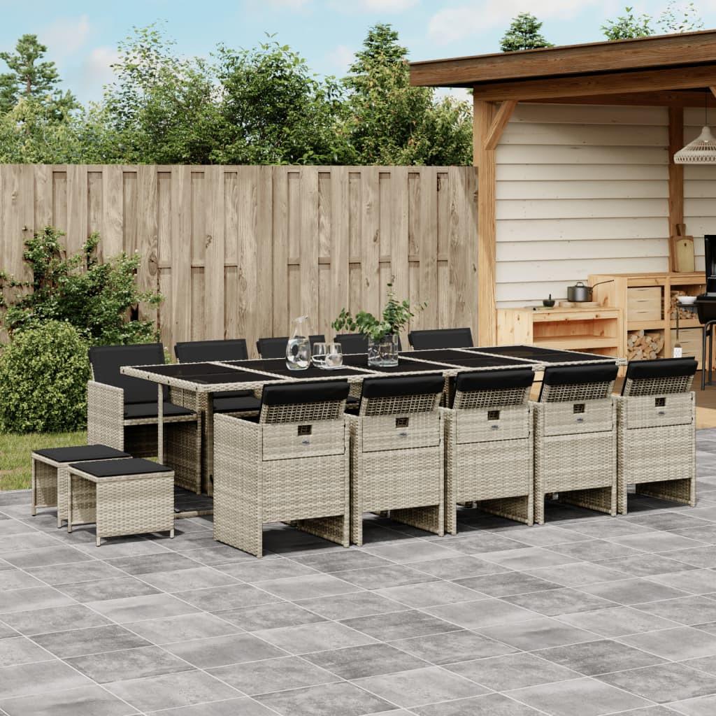 VidaXL Garten essgruppe poly-rattan