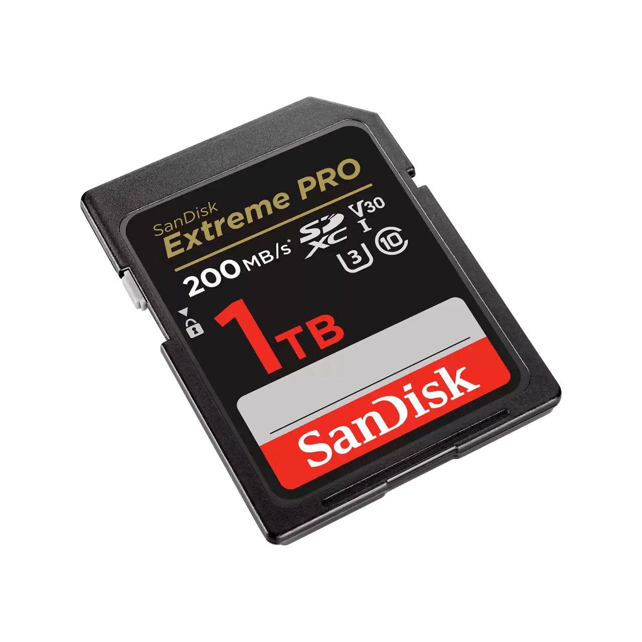 SanDisk SANDISK SDXC Extreme Pro 1 TB 200 MB/s UHS-I C10 V30 U3