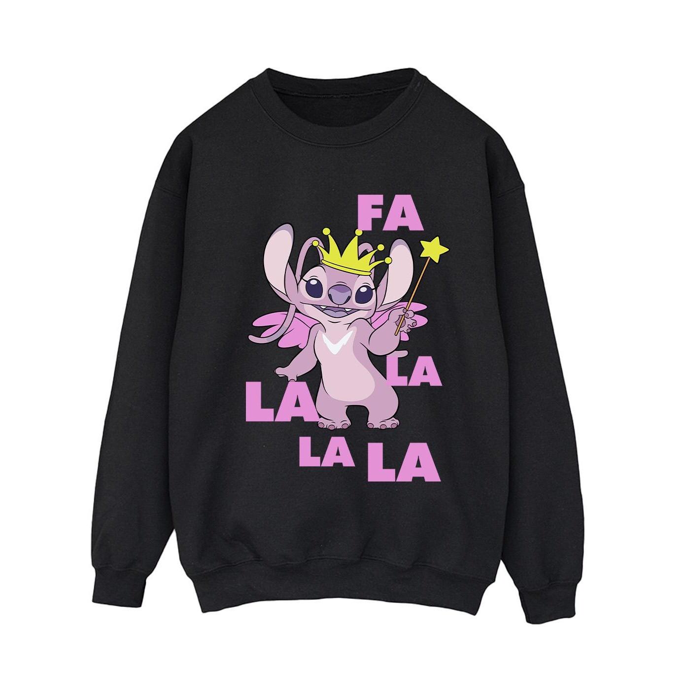 Disney Angel Fa La La Sweatshirt