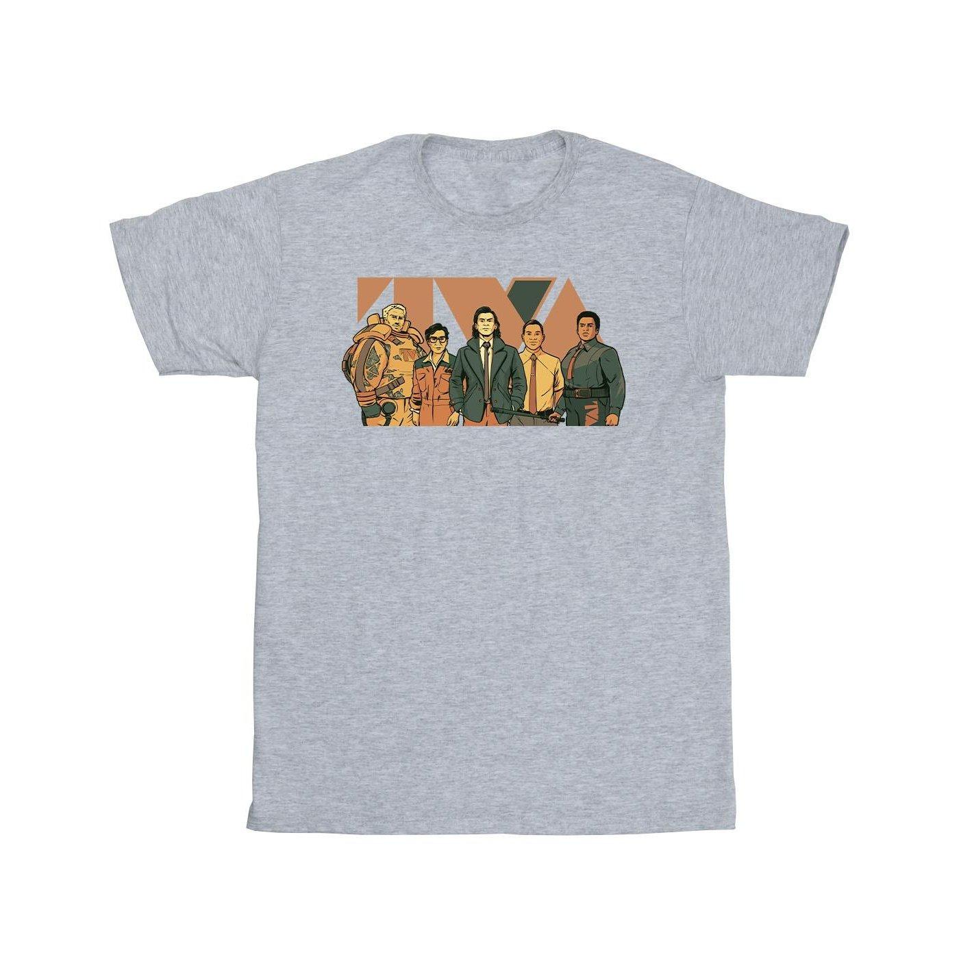 MARVEL TVA Grafikdruck T-Shirt