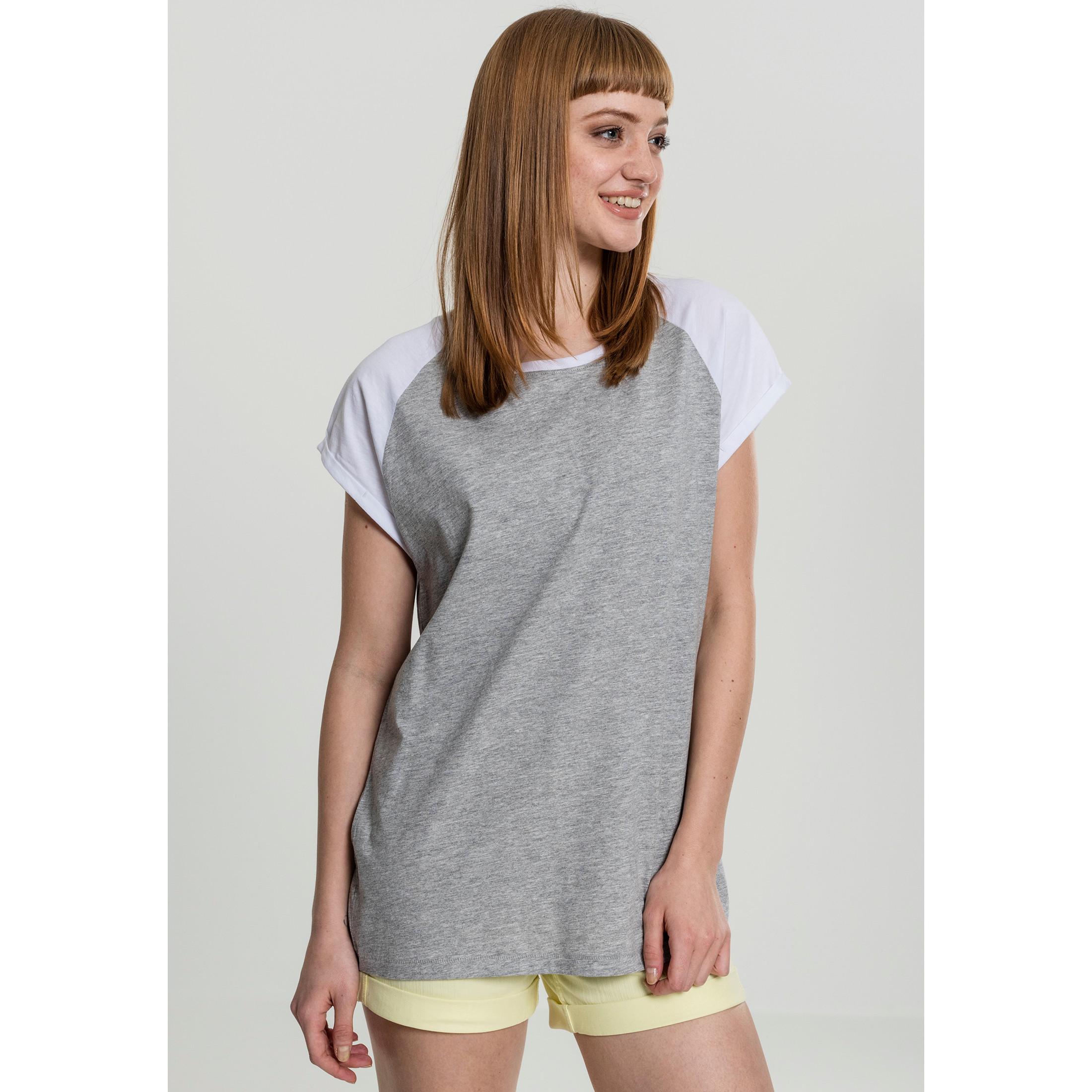 URBAN CLASSICS Contrast Raglan T-Shirt Übergrössen