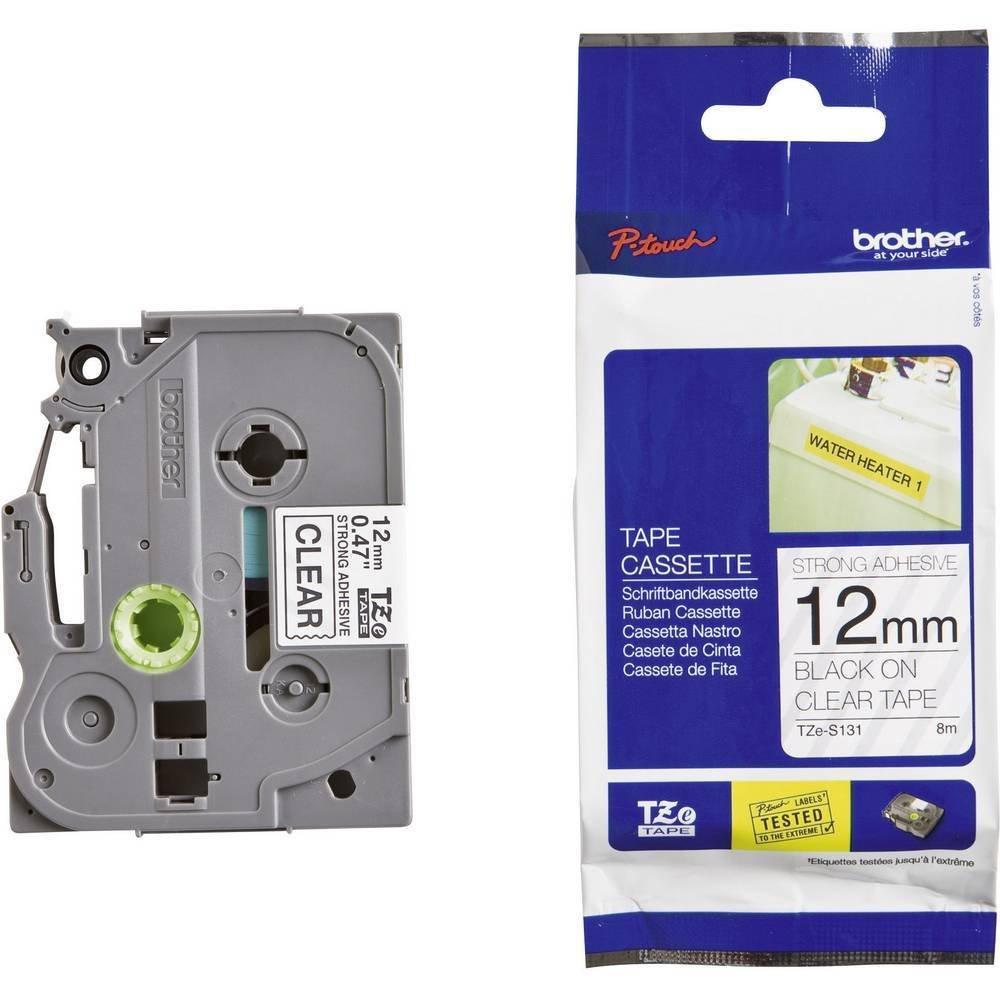 E+P Elektrik Bher TZE-Schriftbandkassette Extra-stark klebend laminiert