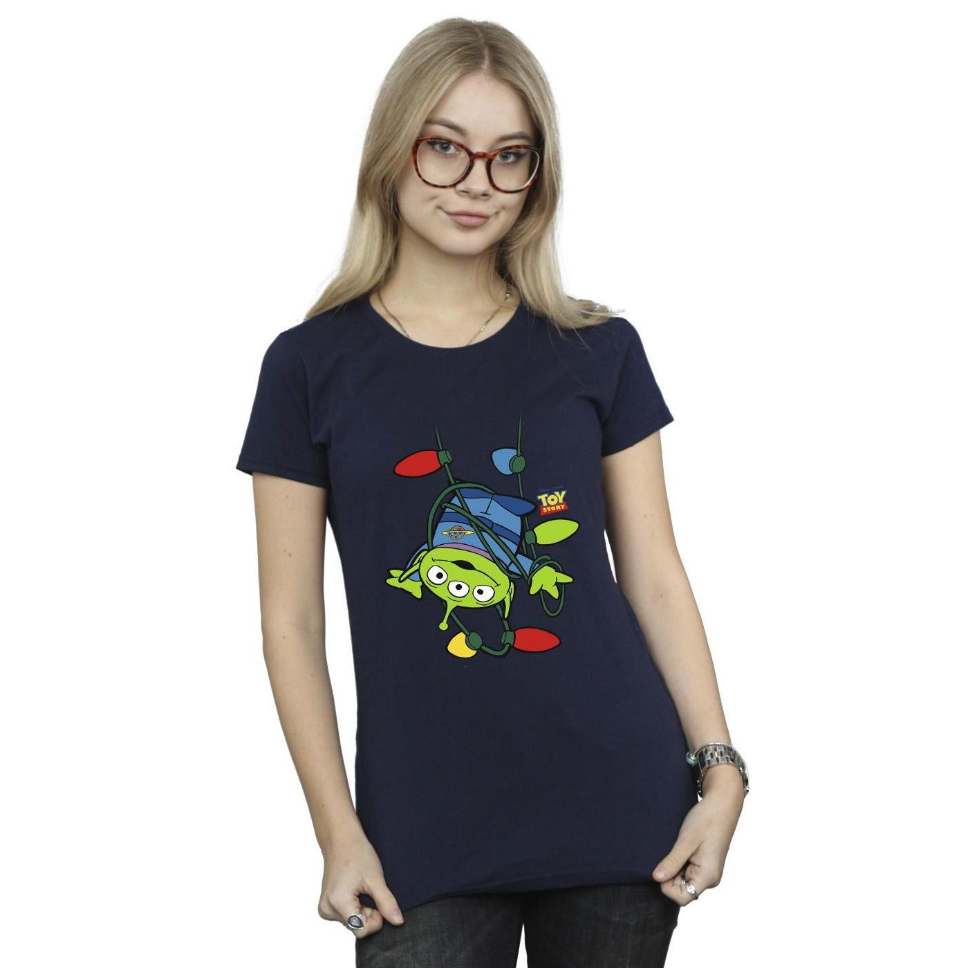 Disney Toy Story Alien Christmas Lichter T-Shirt