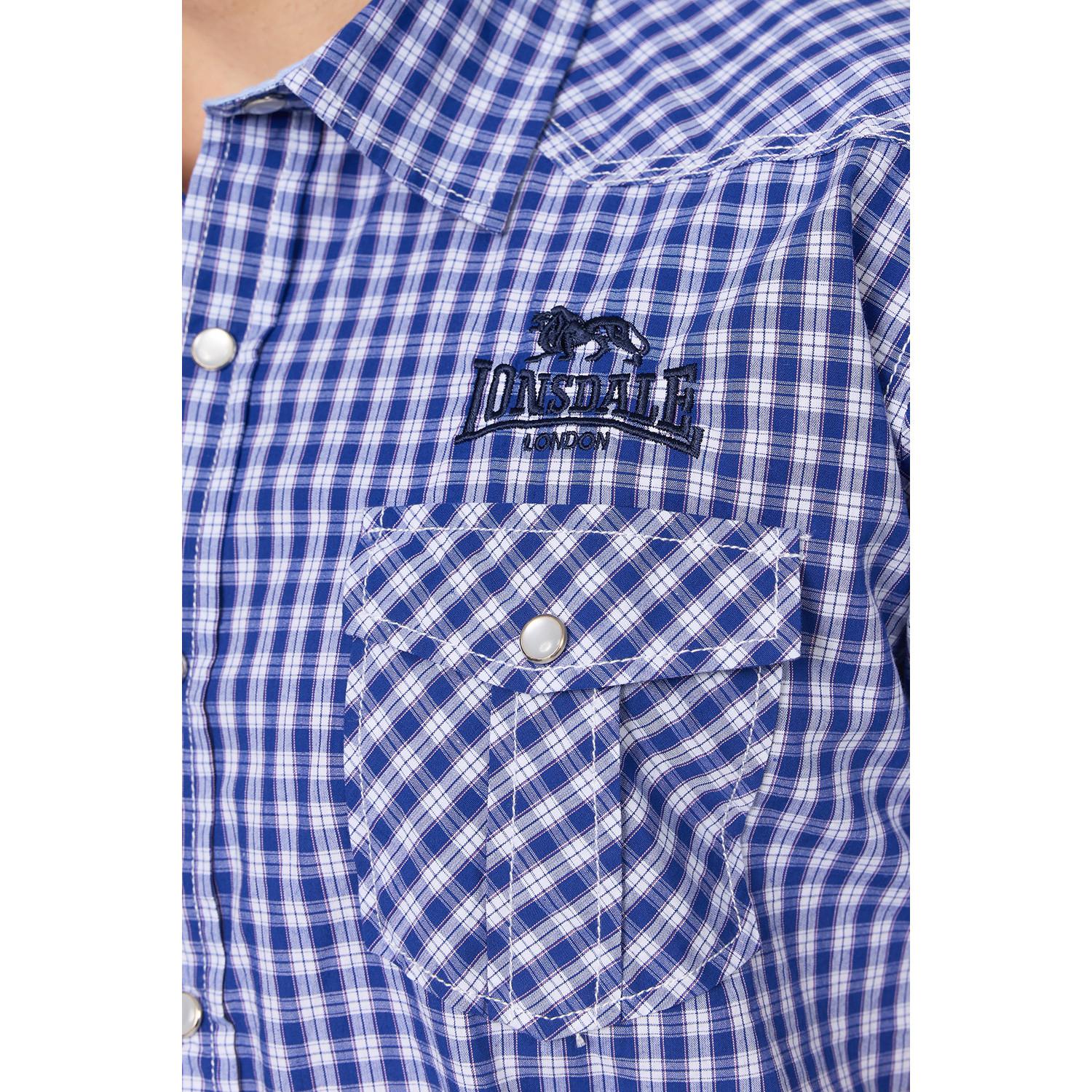 LONSDALE Berny Kurzarm Slim Fit Hemd