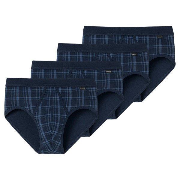 Schiesser 4er Pack Original Classics Feinripp - Sportslip mit Eingriff