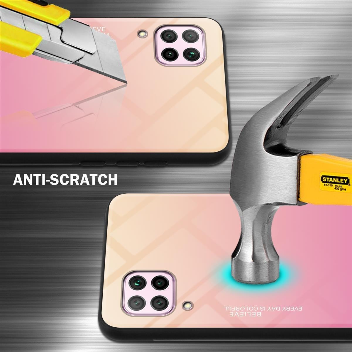 Cadorabo Hülle für Huawei NOVA 6 SE P40 LITE NOVA 7i Zweifarbig