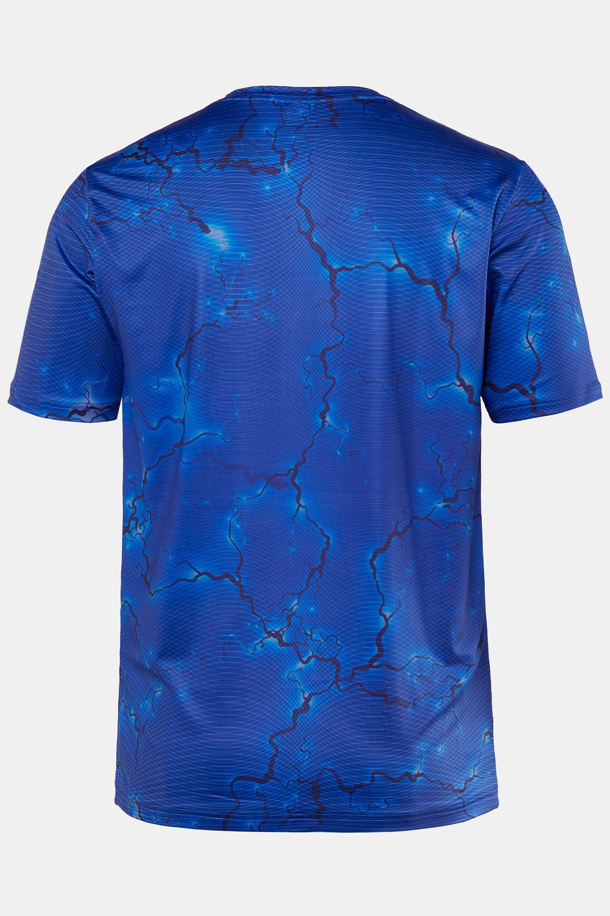 JP1880 Iron Anvil Fitness Halbarm QuickDry Alloverprint Funktions-Shirt