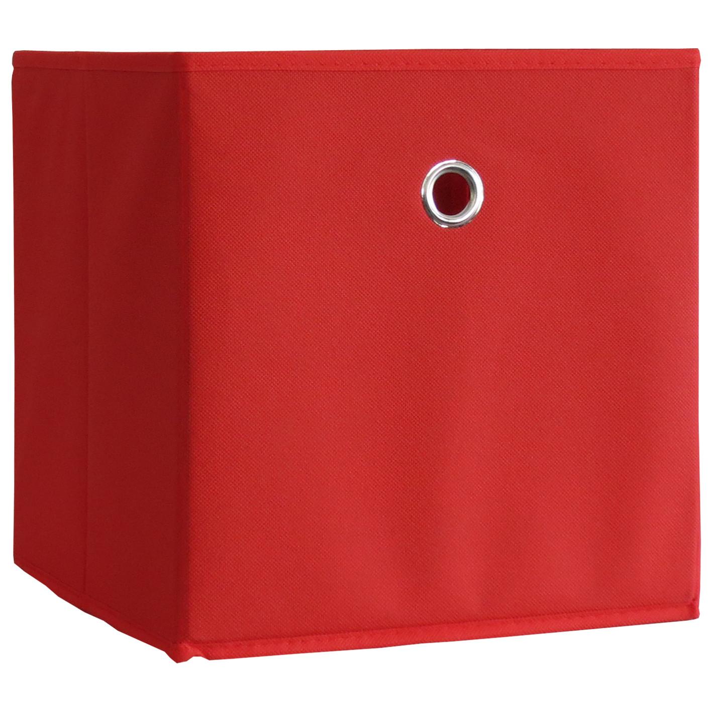 VCM 6er Set Faltbox | Klappbox Stoff Kiste | Faltschachtel | Maße ca. H. 28 x B. 27 x T. 27 cm | Regalbox - Boxas