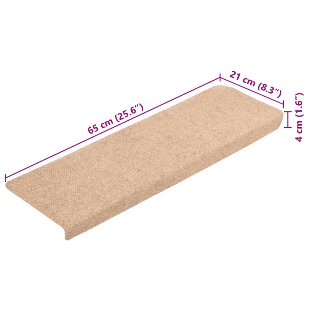 VidaXL Treppenmatten 5 stk. nadelvlies polypropylen