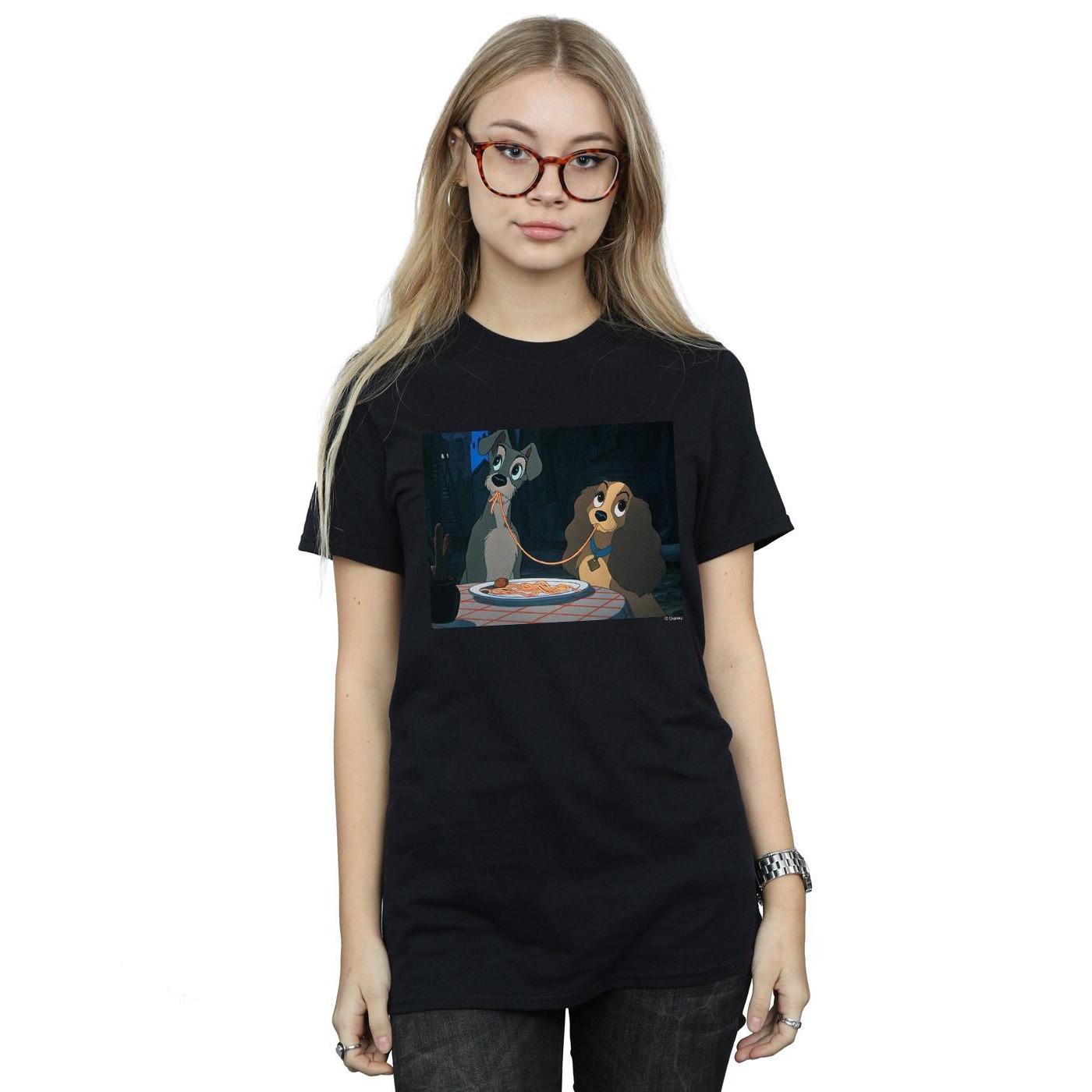 Disney Lady And The Tramp Spaghetti Slurp T-Shirt